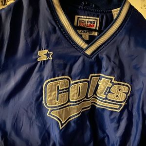 Colts Starter jacket. Size XL